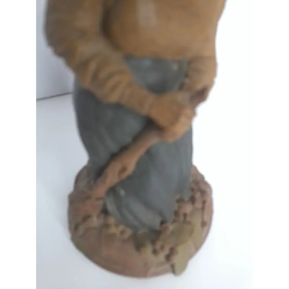 Vintage Tom Clark Cairn Studio Hazel Witch Gnome Halloween Figurine Signed 9